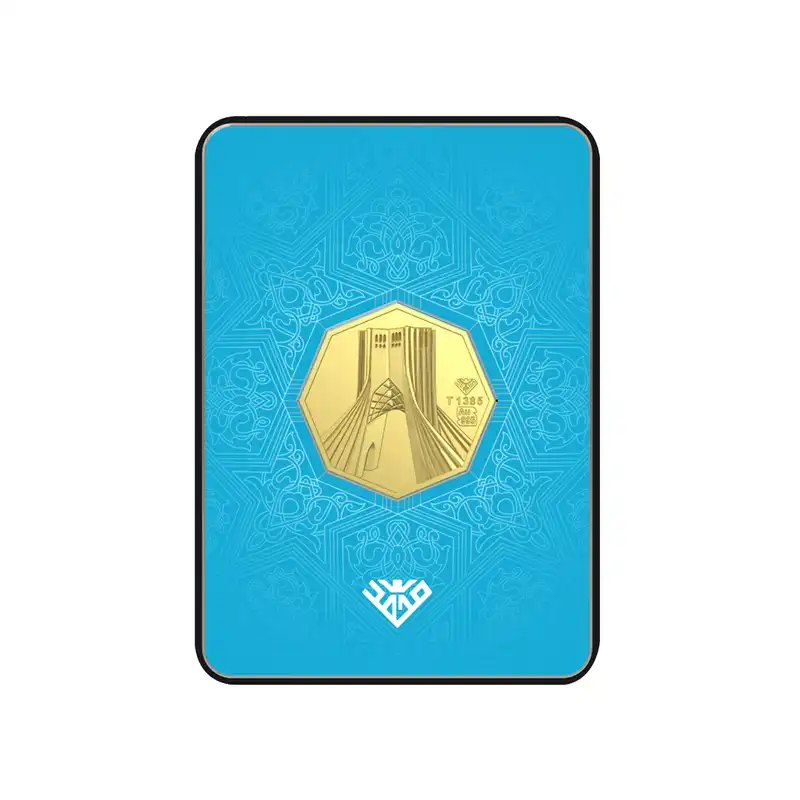 شمش طلا 24 عیار طلای محمد مدل MG-A-5