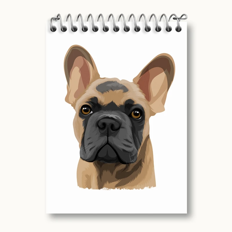 دفتر یادداشت 50 برگ خندالو مدل سگ کد 28266