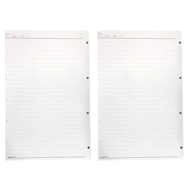 کاغذ کلاسوری پاپکو مدل X1 مجموعه 100 عددی