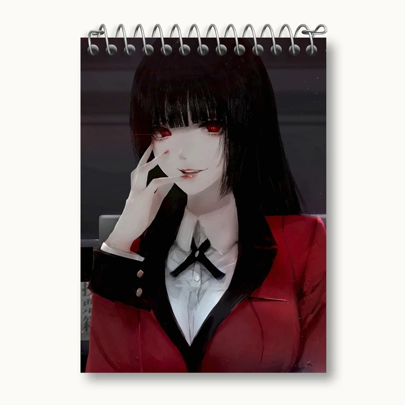 دفتر یادداشت 50 برگ خندالو مدل جابامی یومکو انیمه دختر کد 12116