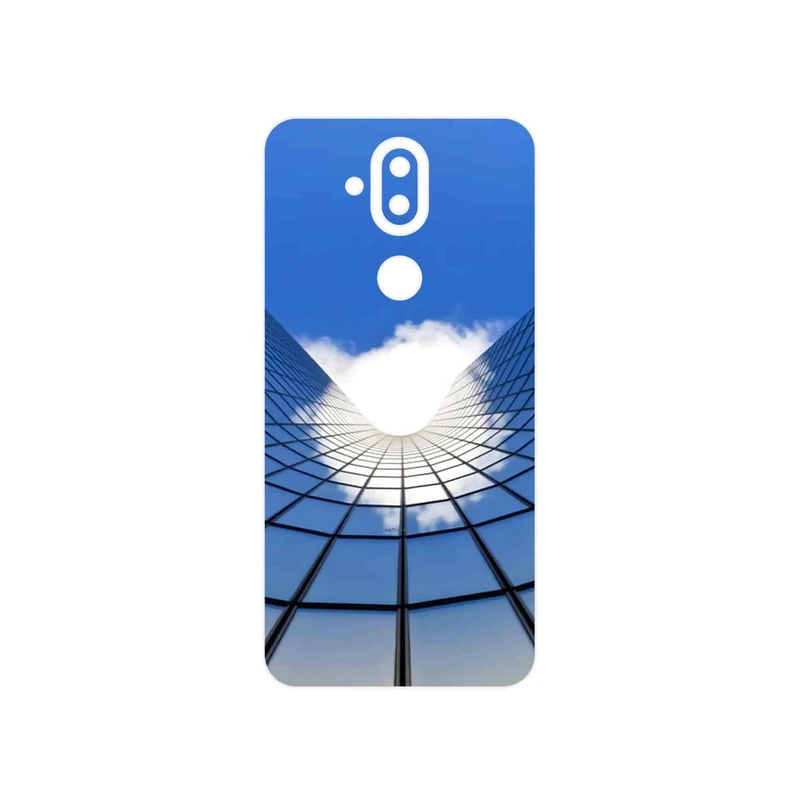 برچسب پوششی ماهوت مدل Glass skyscraper مناسب برای گوشی موبایل نوکیا 8.1