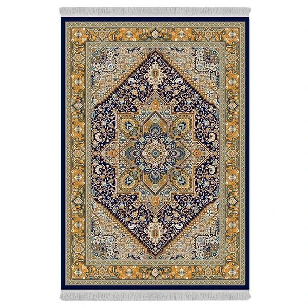 فرش پارچه‌ای دفه مدل فرشینه طرح مدرن کد 585