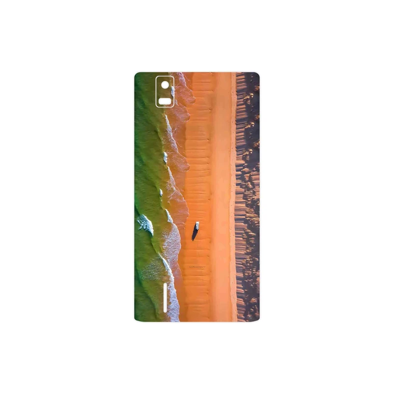 برچسب پوششی ماهوت مدل Beach and Green Sea مناسب برای گوشی موبایل هوآوی Ascend P2