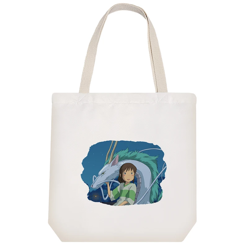 ساک خرید خندالو مدل چیهیرو و هاکو انیمه شهر اشباح کد 1102