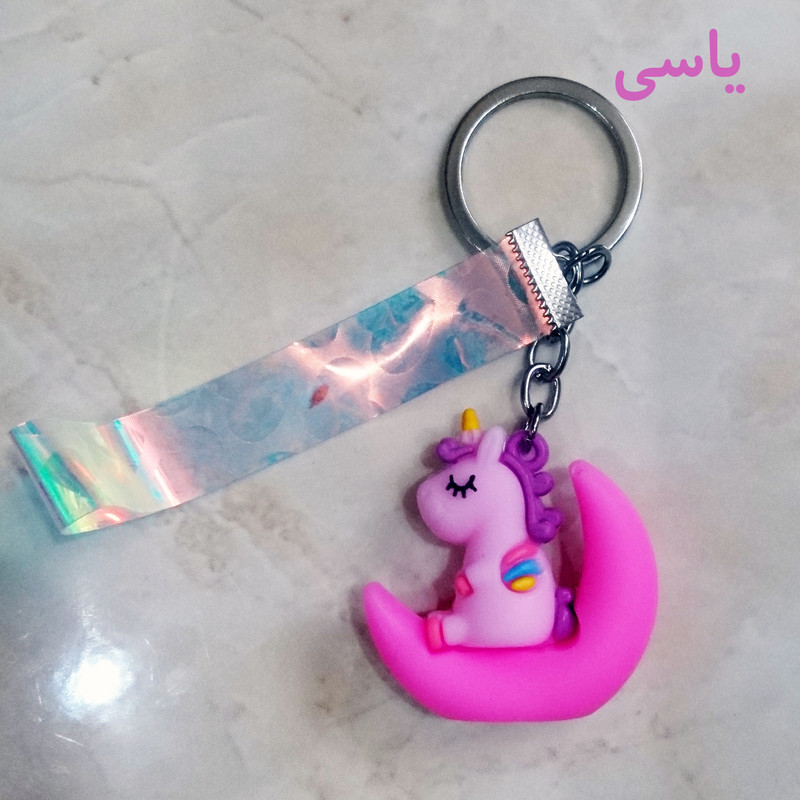 جاکلیدی دخترانه مدل يونيکورن Nui-Moon309