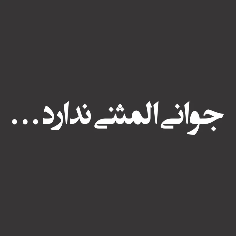 برچسب بدنه خودرو طرح جوانی المثنی ندارد مدل Shb03