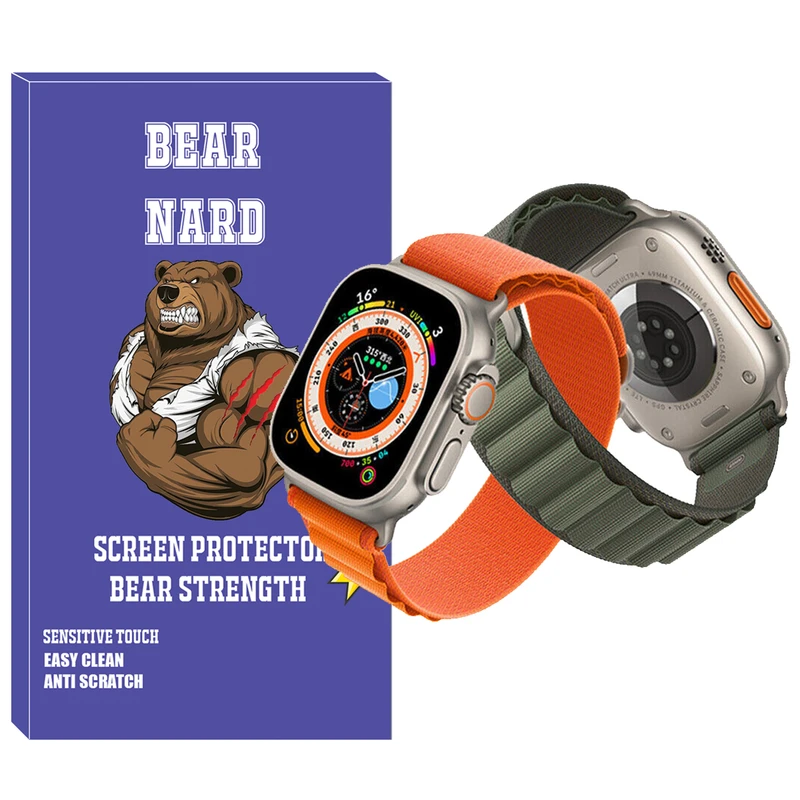 بند برنارد مدل Alpine Various Color مناسب برای اپل واچ 42 / 44 / 45 / 49 میلی متر مجموعه دو عددی