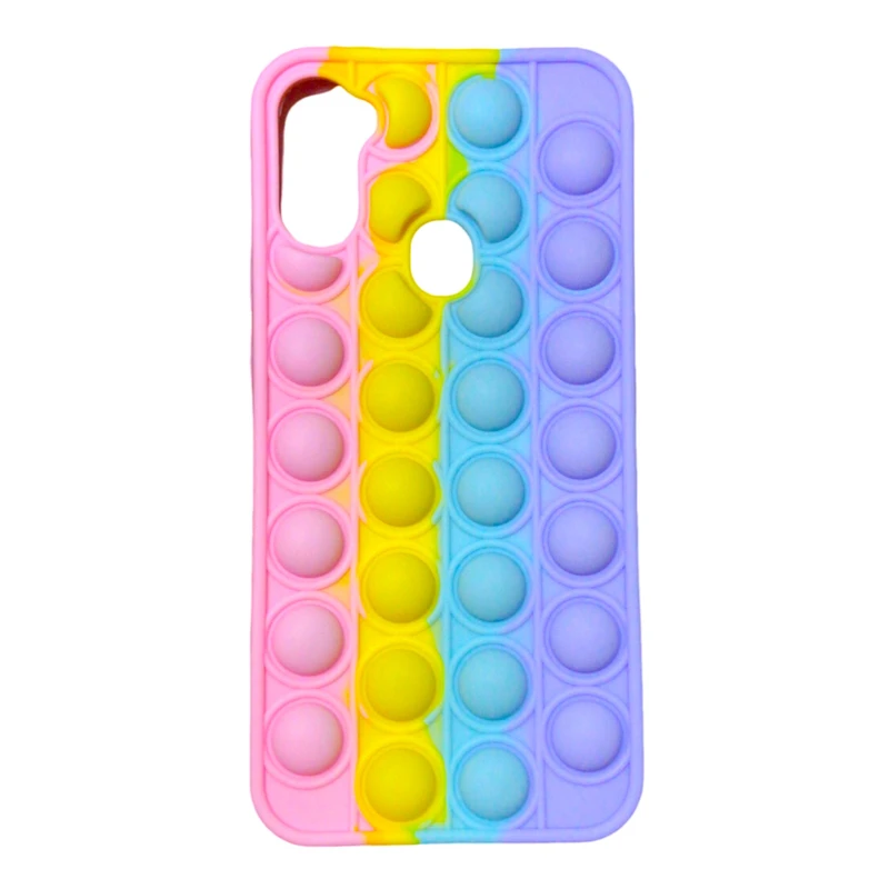 کاور مدل رنگین کمان مناسب برای گوشی موبایل سامسونگ Galaxy A11