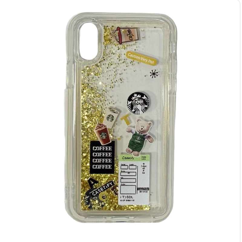 کاور طرح آکواریومی مدل خرس مناسب برای گوشی موبایل اپل IPHONE X / XS