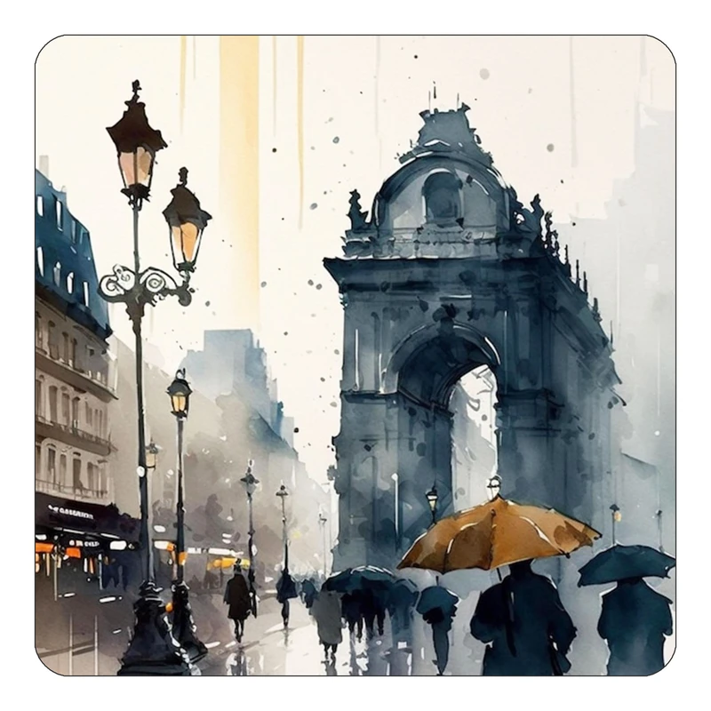 مگنت کاکتی طرح نقاشی رنگ روغن مدل mp73660