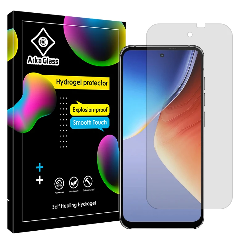 محافظ صفحه نمایش شفاف آرکا گلس مدل Tough مناسب برای گوشی موبایل بلک ویو A96