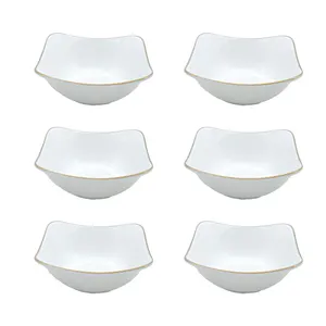 پیاله شرکت صنایع چینی تقدیس مدل فیوچر خط طلا بسته 6 عددی