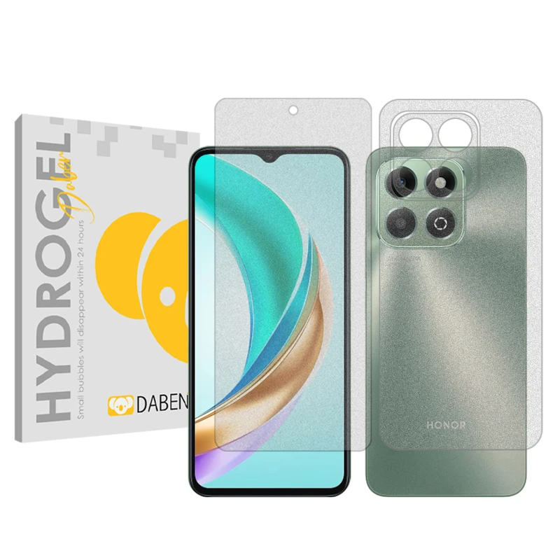 محافظ صفحه نمایش مات دبن مدل Tough مناسب برای گوشی موبایل آنر X6b به همراه محافظ پشت گوشی