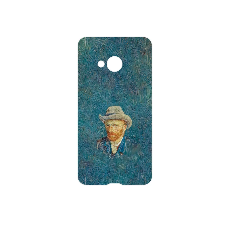 برچسب پوششی ماهوت مدل Self portrait with a gray felt hat مناسب برای گوشی موبایل اچ تی سی U Play