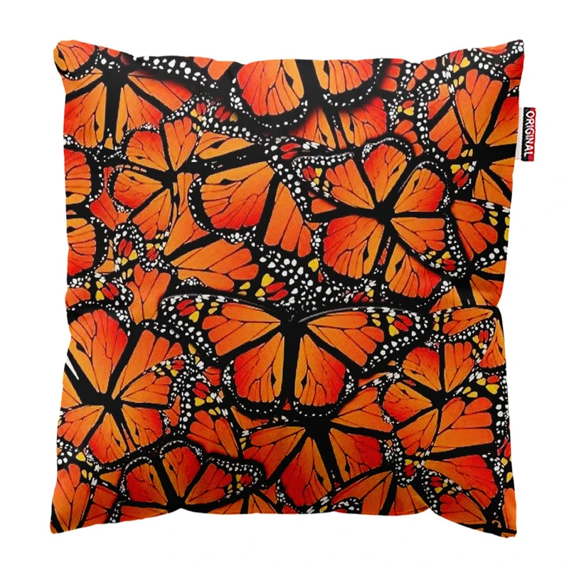  کوسن پاد آفرین طرح پروانه کد 3904 سایز 40*40 سانتی متر