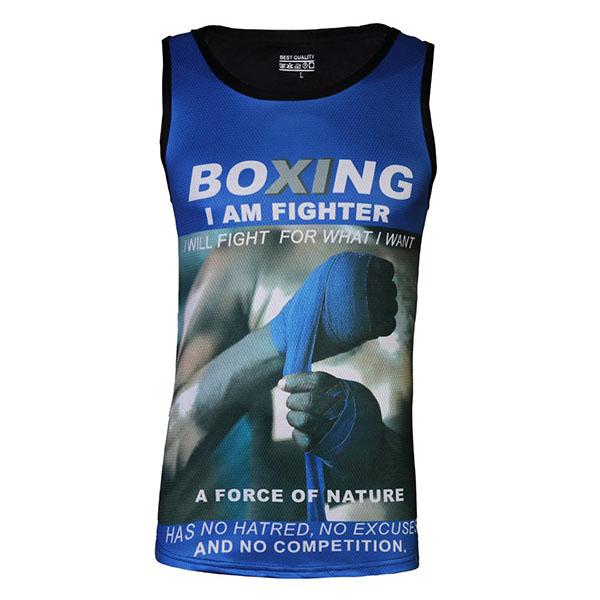 تاپ ورزشی مردانه مدل boxing کد 241