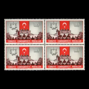 تمبر یادگاری مدل خارجی مجموعه 4 عددی 