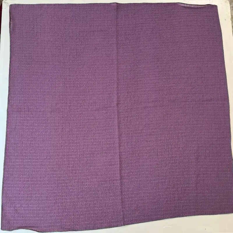 روسری زنانه مدل مینی اسکارف نخی ساده کد 6