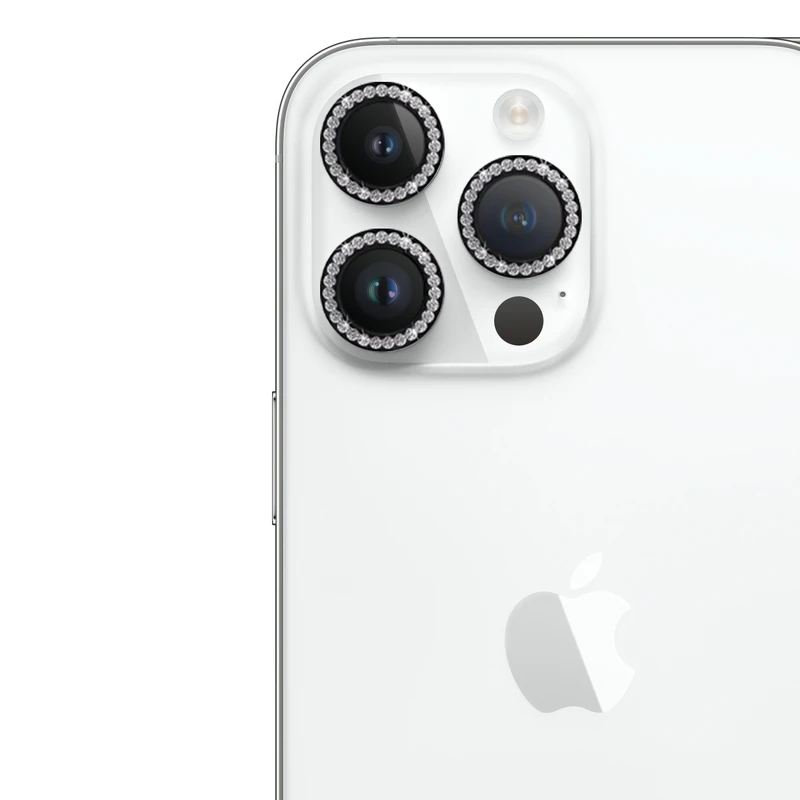 محافظ لنز دوربین گوف مدل Diamond Ring مناسب برای گوشی موبایل اپل iPhone 14 Pro /14 Pro Max
