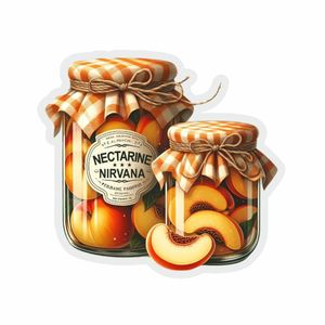 مگنت مدل یخچالی طرح شیشه هلو