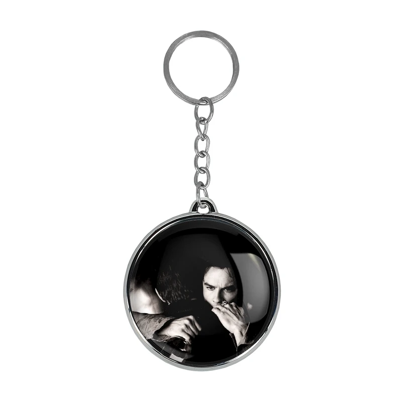 جاکلیدی خندالو طرح خاطرات یک خون آشام The Vampire Diaries مدل دوطرفه کد 2026120267