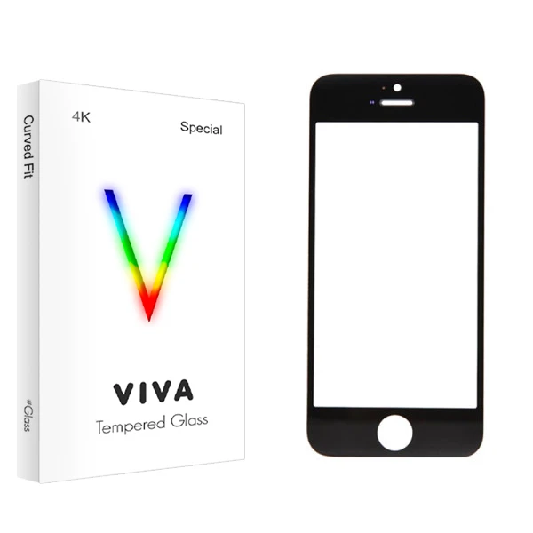 محافظ صفحه نمایش سرامیکی ویوا مدل 4K مناسب برای گوشی موبایل اپل Iphone 5