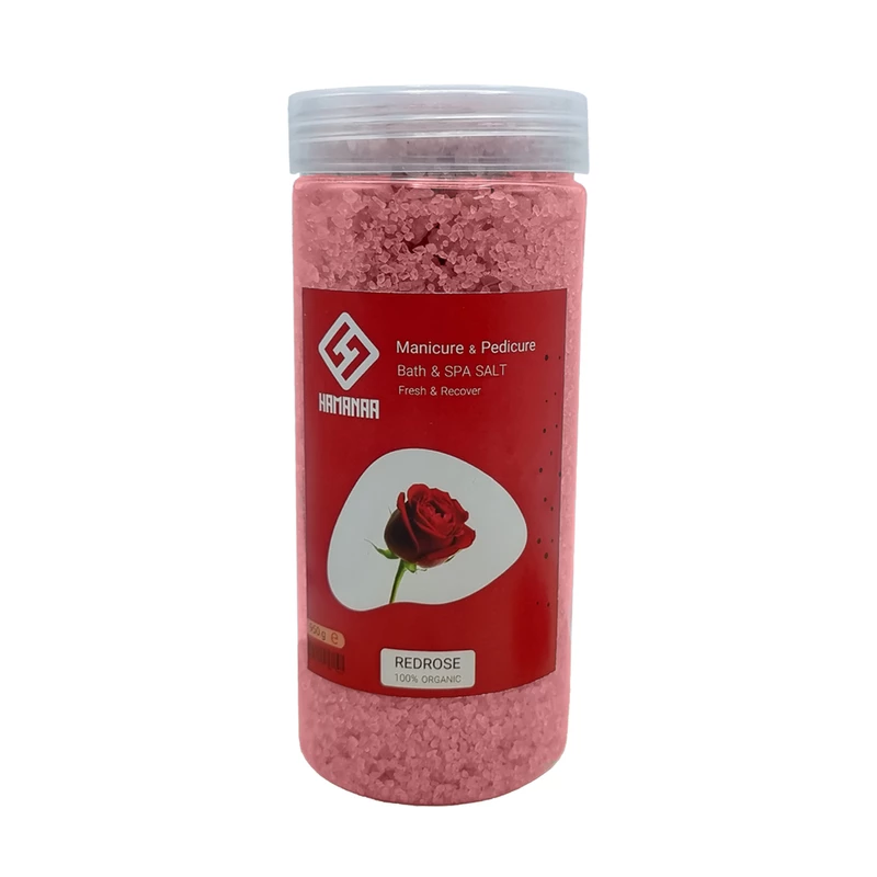 نمک حمام هامانا مدل Red Rose وزن 950 گرم