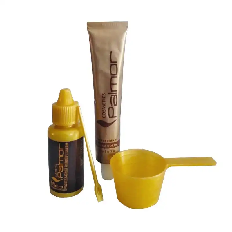 کیت رنگ ابرو پالمور شماره 10.1 حجم 30 میلی لیتر رنگ بلوند دودی پلاتینه
