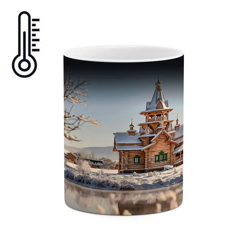 ماگ حرارتی کاکتی مدل قلعه کد mgh14169