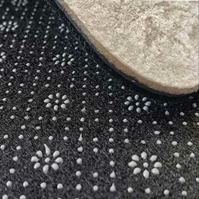 فرش پارچه‌ای مدل فرشینه طرح نقاشی گل کد AR3058779