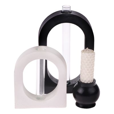 نقد و بررسی ست ۴ تکه دکوری گلدان و جاشمعی بتنی مدل آلا توسط خریداران