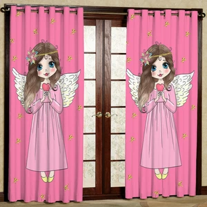 پرده مدل مخمل پانچی کد 4798a سایز 140x280 سانتی متر