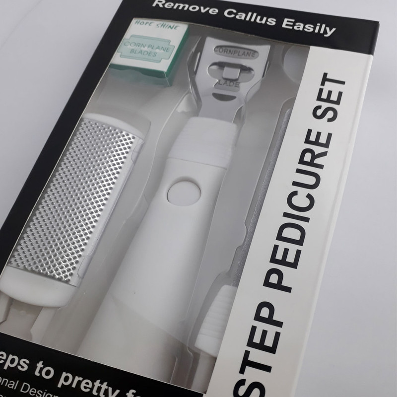 ست سوهان و تیغ پا مدل PRO مجموعه 6 عددی