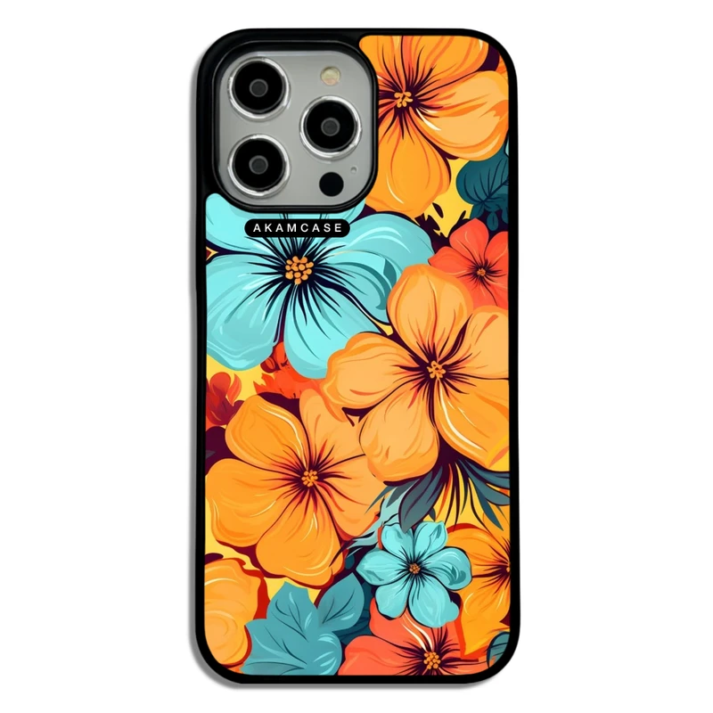 کاور آکام مدل AMC-WA14PROMAX-FLOWERS-38 مناسب برای گوشی موبایل اپل iPhone 14 Pro Max