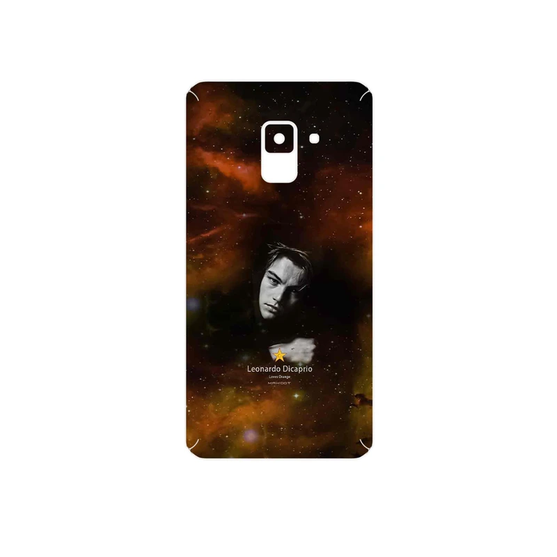برچسب پوششی ماهوت مدل Leonardo Dicaprio مناسب برای گوشی موبایل سامسونگ Galaxy A8 2018