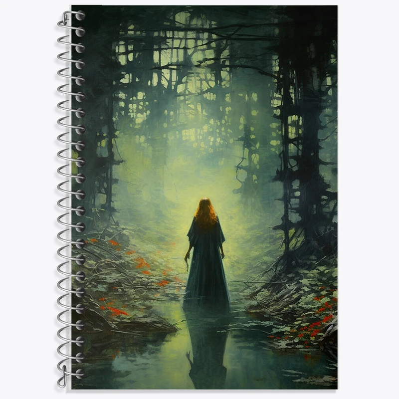 دفتر زبان 50 برگ خندالو مدل سه خط طرح دختر کد F444