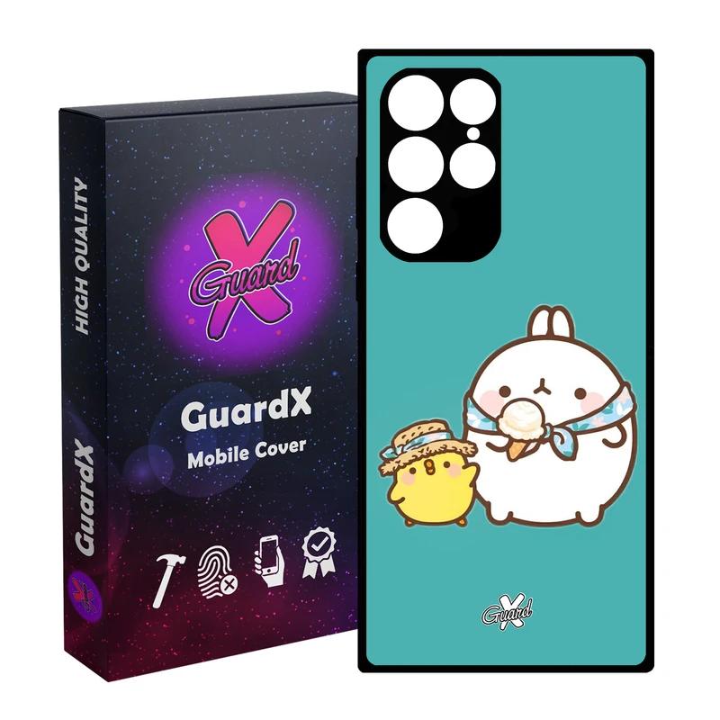 کاور گارد ایکس طرح مولانگ مدل Glass10312 مناسب برای گوشی موبایل سامسونگ Galaxy S23 Ultra