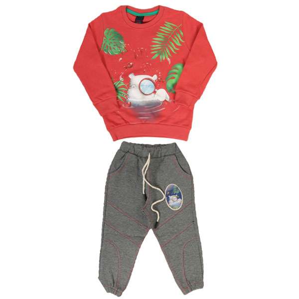 ست سویشرت و شلوار پسرانه مدل nb693