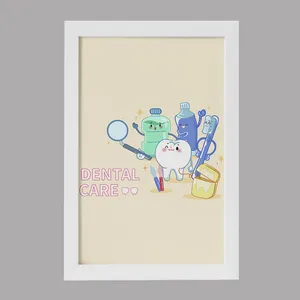 تابلو کودک خندالو مدل دندان و دندان پزشکی کودکانه کد 36716