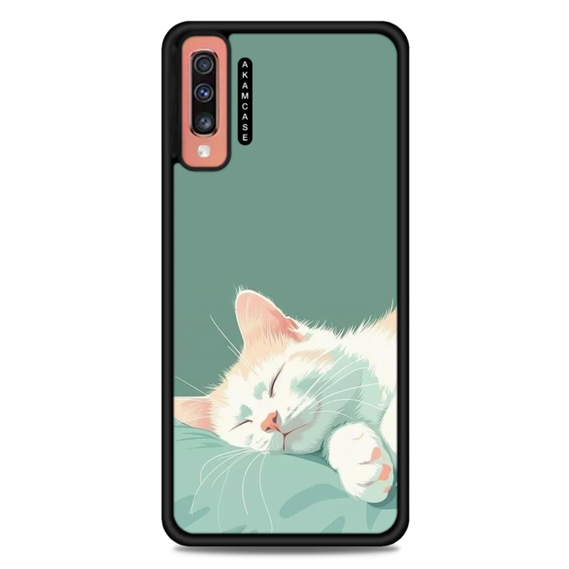کاور آکام مدل AMC-WSGA70-CATS-24 مناسب برای گوشی موبایل سامسونگ Galaxy A70