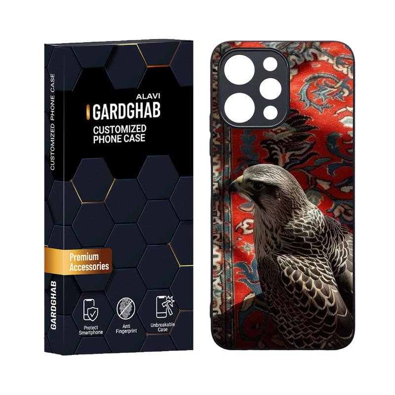 کاور گارد قاب علوی مدل دورژله ای حیوانات مناسب برای گوشی موبایل شیائومی Redmi 12 4G / 12 5G