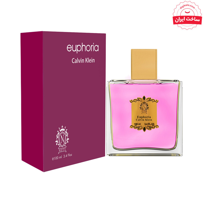 ادو پرفیوم زنانه نیفتی مدل Euphoria Calvin Klein حجم 100 میلی لیتر