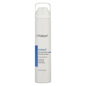 اسپری آبرسان صورت و بدن ویتالیر مدل Hydravit مناسب برای انواع پوست حجم 75 میلی لیتر