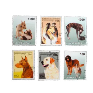 تمبر یادگاری مدل سگ کد bc-1684 مجموعه 6 عددی