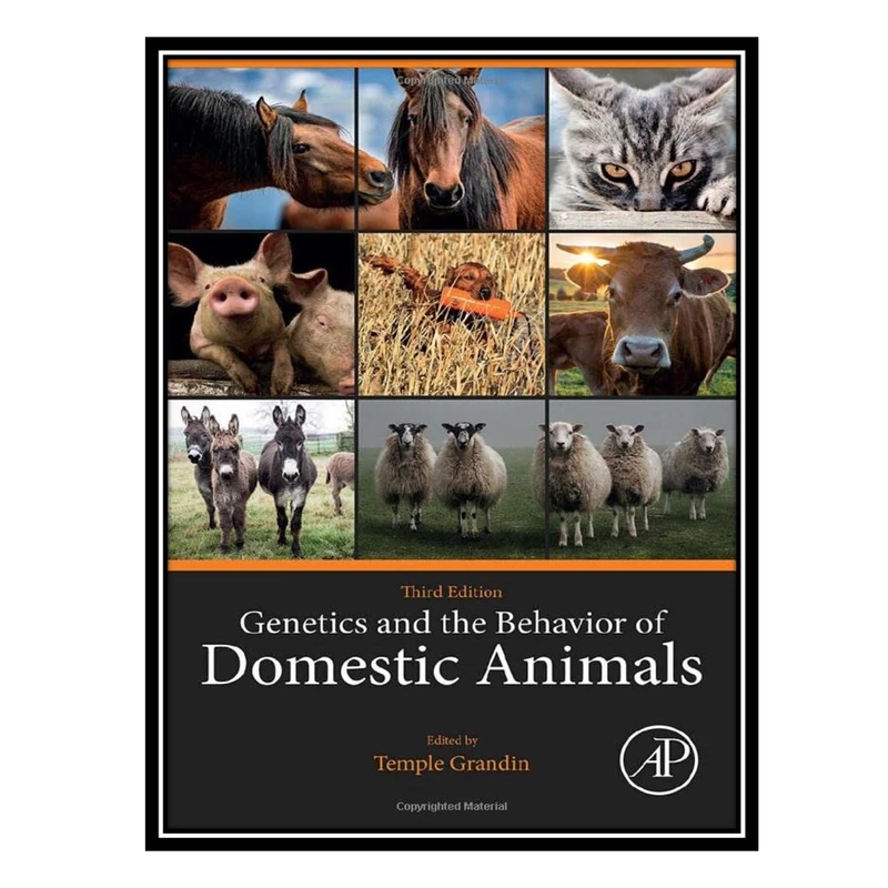 کتاب Genetics and the Behavior of Domestic Animals اثر Temple Grandin انتشارات مؤلفین طلایی