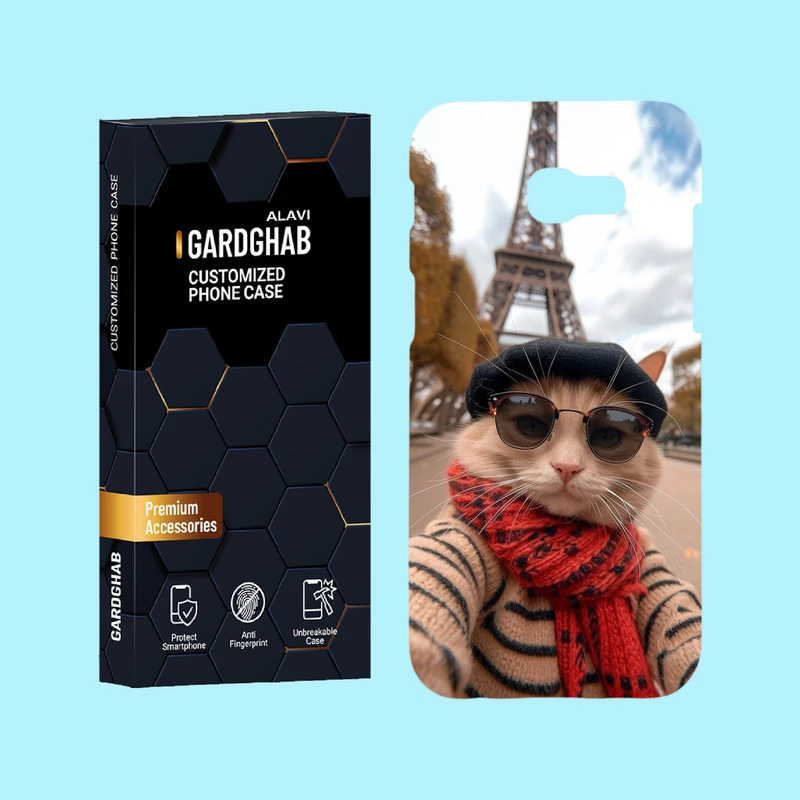 کاور گارد قاب علوی مدل هنری مناسب برای گوشی موبایل سامسونگ Galaxy A5 2017 / A520