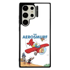 AKAM AMC-WSGS23U-SMURFS-23 Cover For Samsung Galaxy S23 Ultra