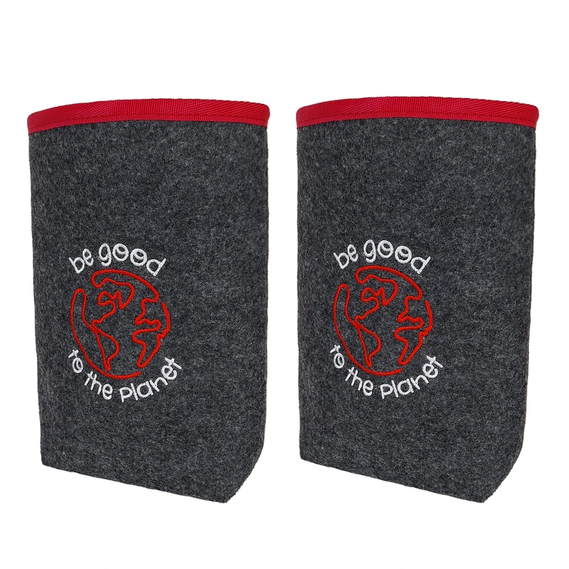 سطل زباله خودرو مدل planet بسته 2 عددی