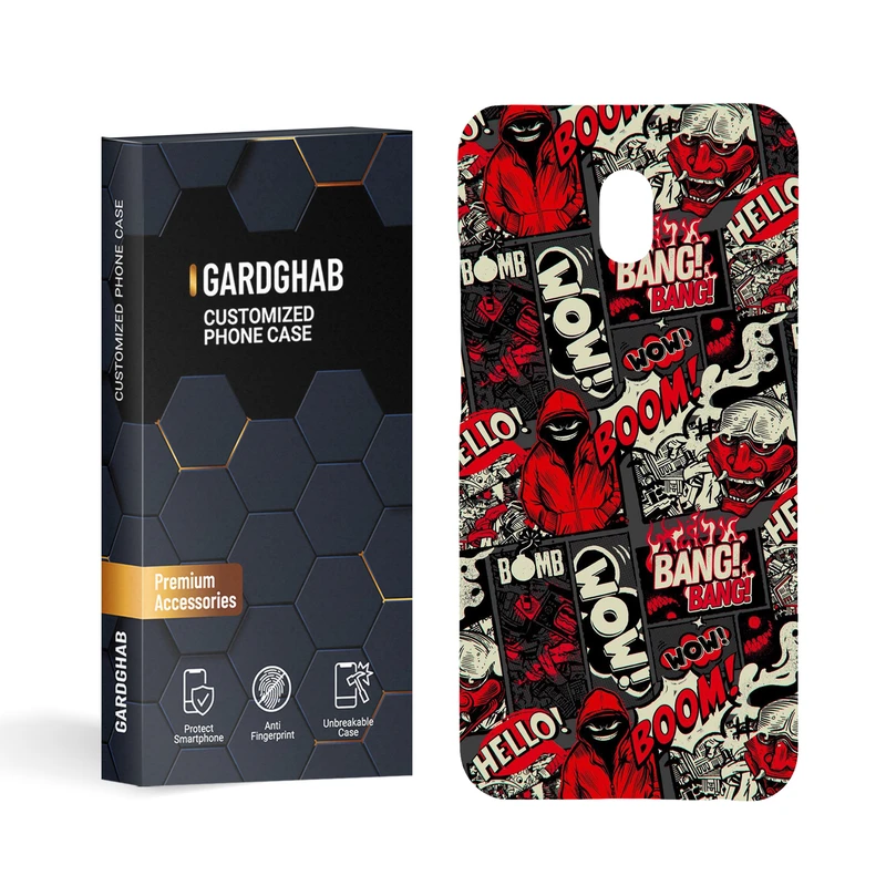 کاور گارد قاب مدل پسرانه مناسب برای گوشی موبایل شیائومی redmi 8a