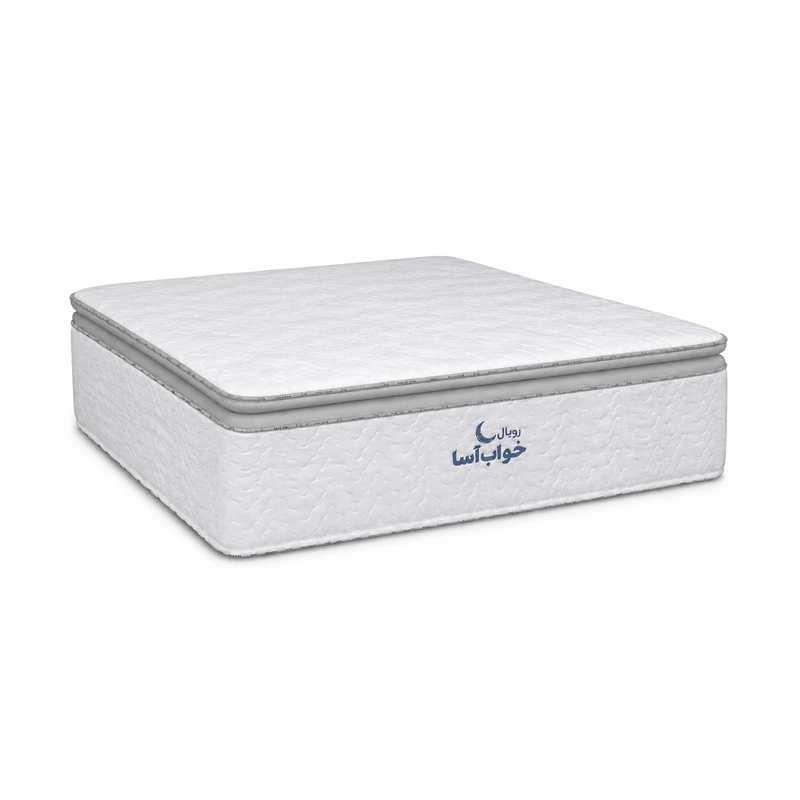 تشک طبی فنری رویال خواب آسا مدل ORGANIC PAD دو نفره سایز ۱۸۰×۲۰۰ سانتی متر